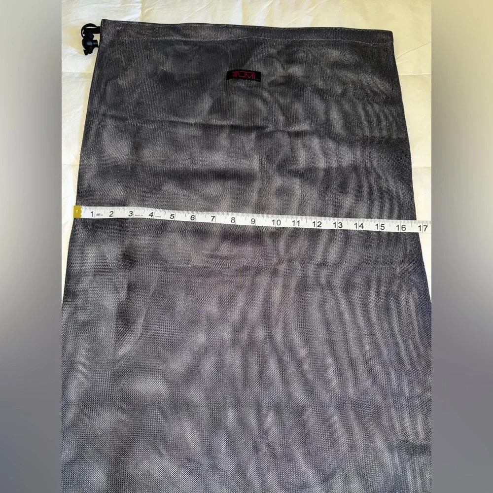 TUMI grey Drawstring Dust Bag